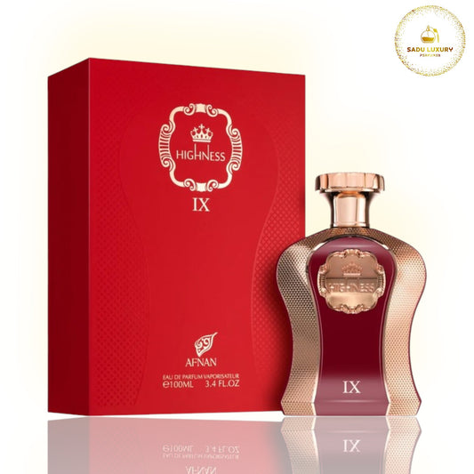 AFNAN HIGHNESS IX MAROON EDP Parfum Unisex