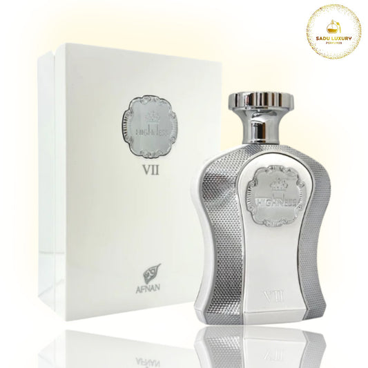 AFNAN HIGHNESS VII WHITE EAU DE PARFUM SPRAY 3.4 Oz / 100 ml