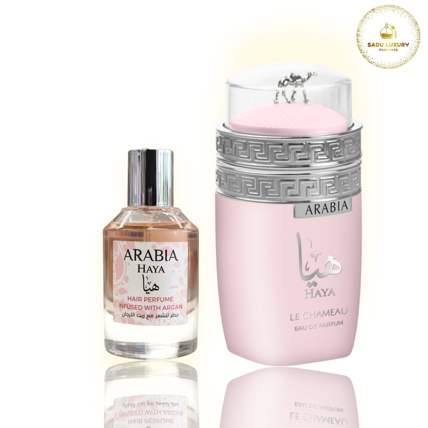 Arabia Haya Edp & Haya Hair Mist With Argan Combo 2 Pcs