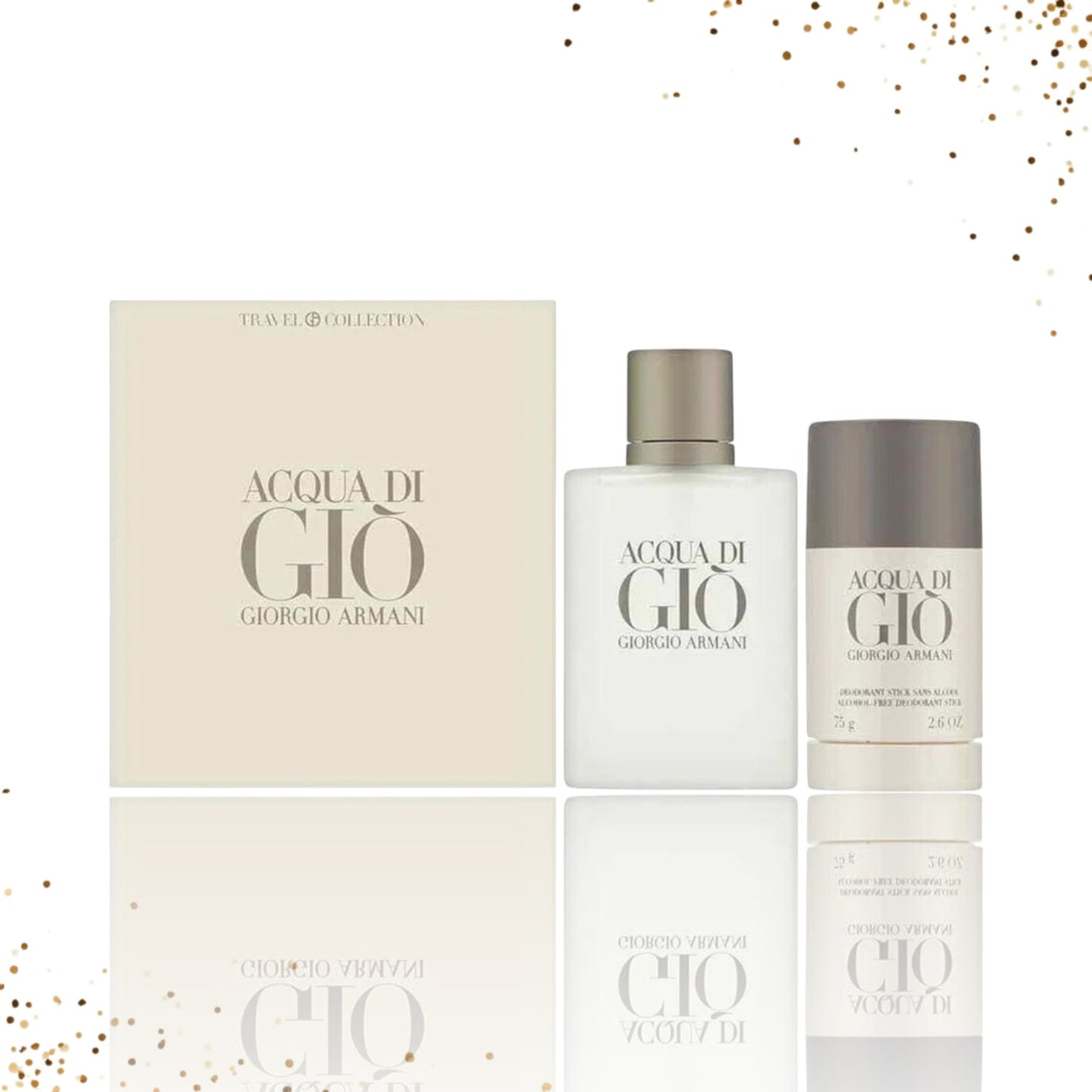 Acqua Di Gio By Giorgio Armani Gift Set 2 Pcs 3.4 Oz EDT