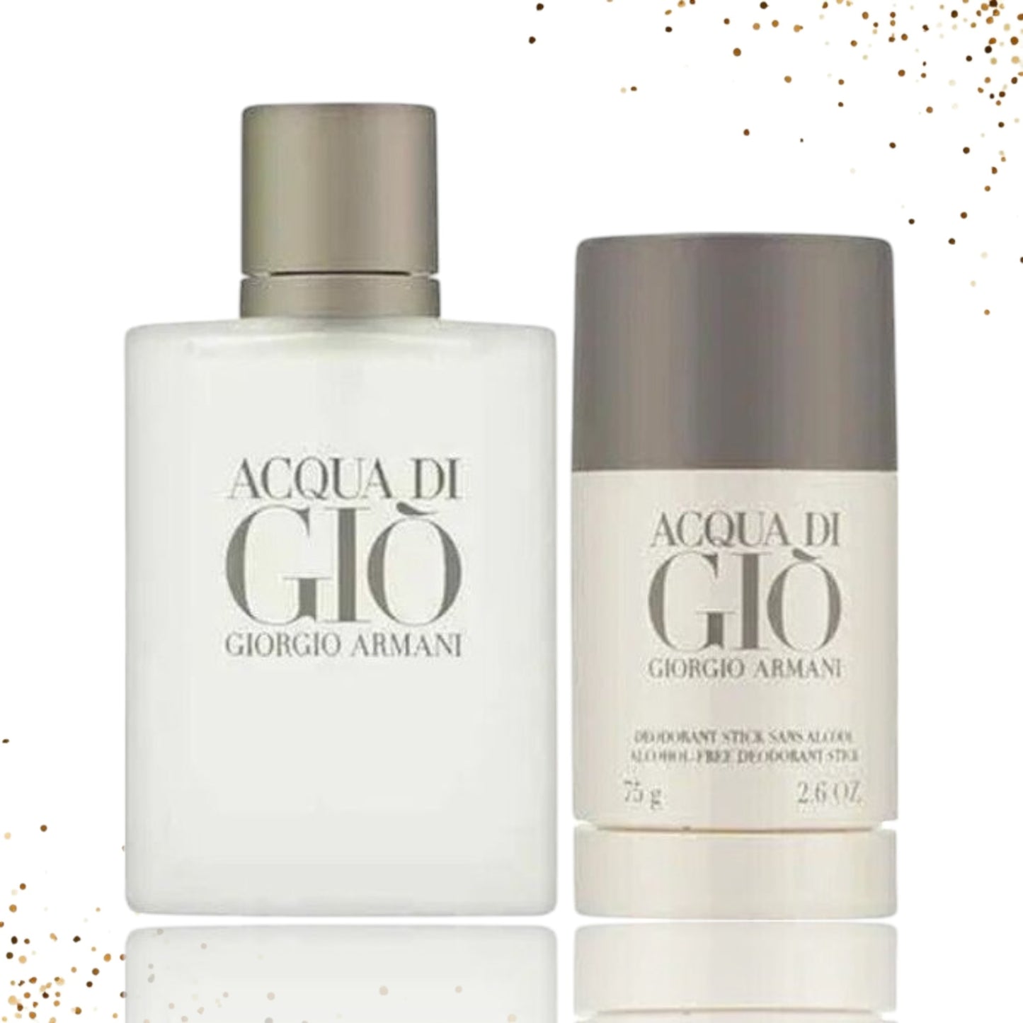 Acqua Di Gio By Giorgio Armani Gift Set 2 Pcs 3.4 Oz EDT