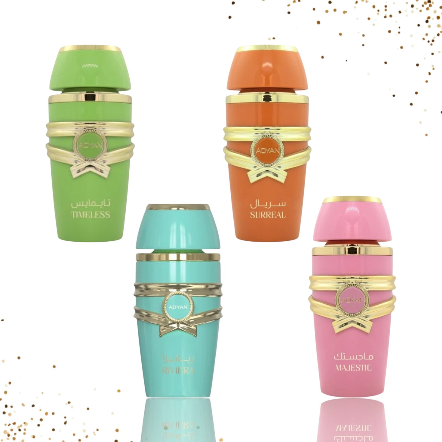 Adyan Pastel Combo Set 4 Pcs EDP