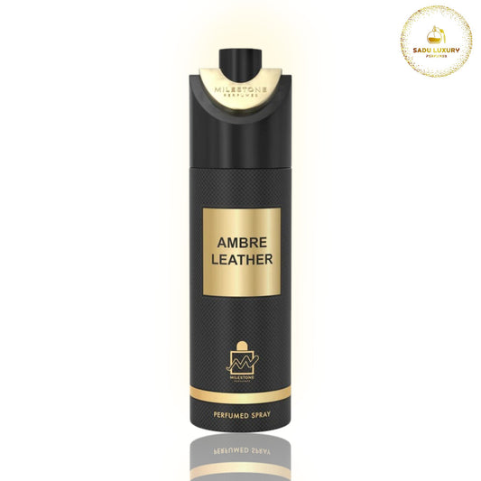 Ambre Leather Body Spray By Milestone 200 Ml