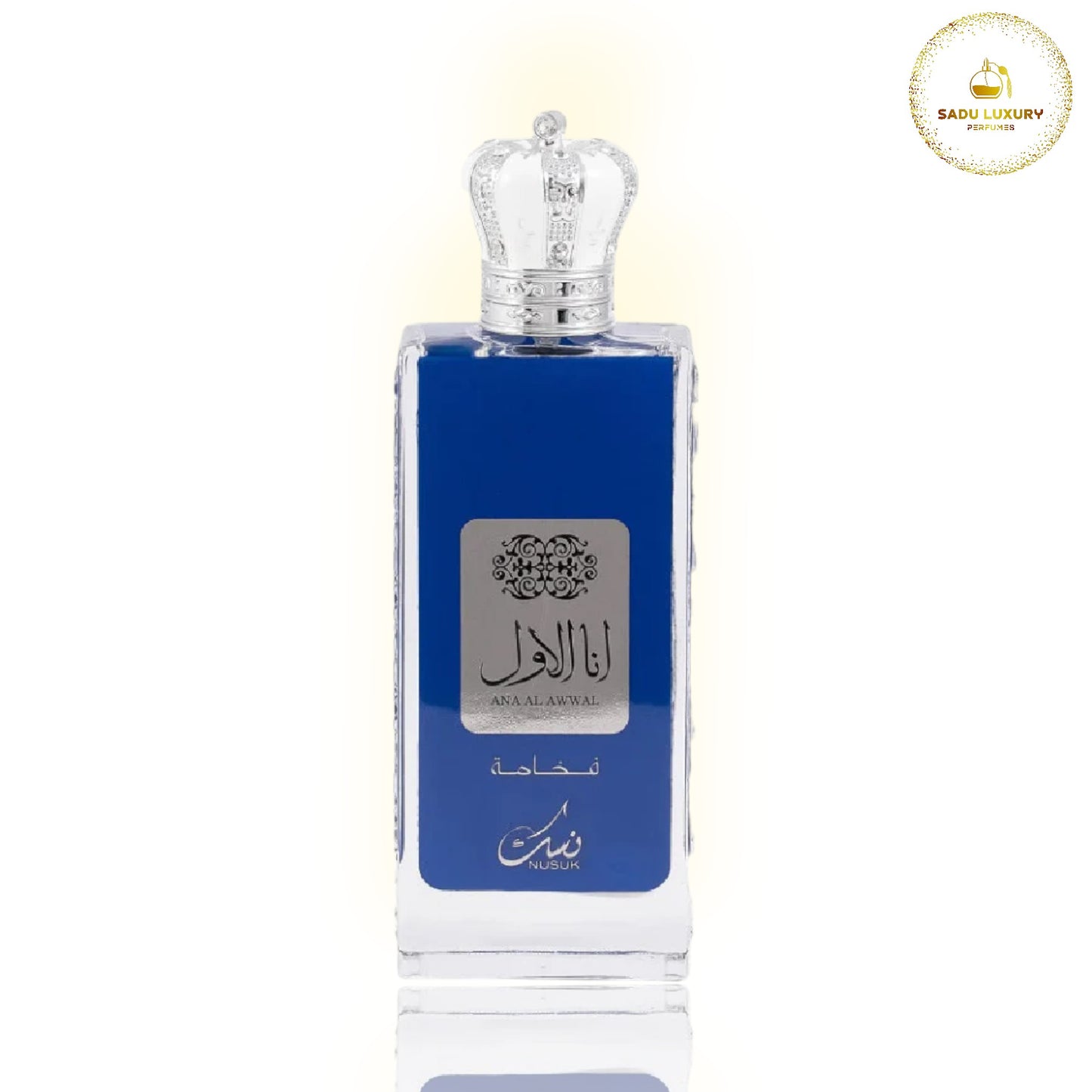 Ana Al Awwal Blue by Nusuk Eau De Parfum Spray 3.4 oz (Men)