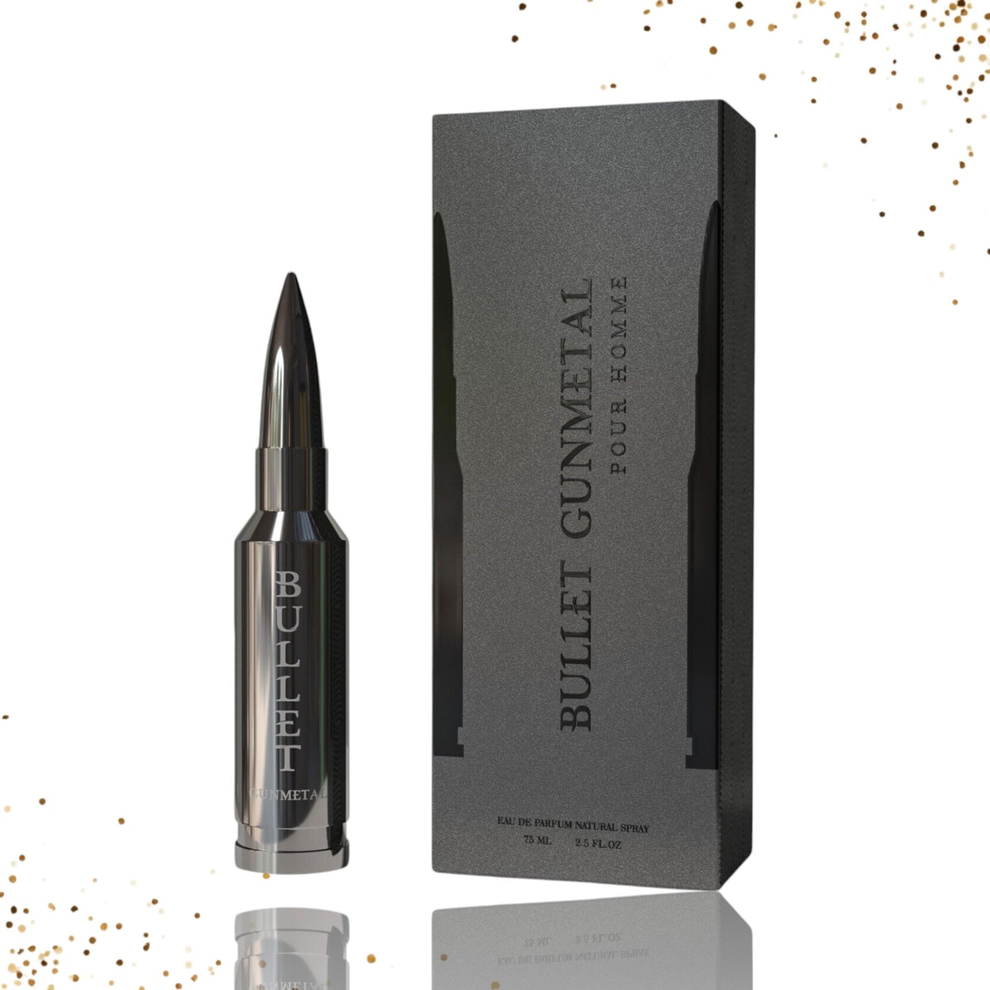 Bullet Gunmetal Pour Homme By Bharara Beauty