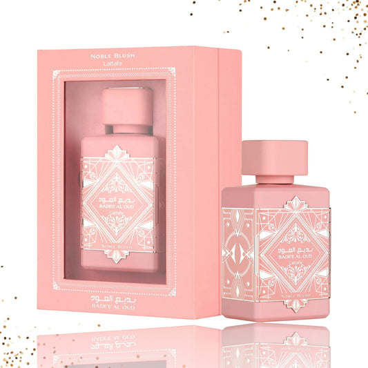 Badee Al Oud Noble Blush By Lattafa 3.4 Oz EDP