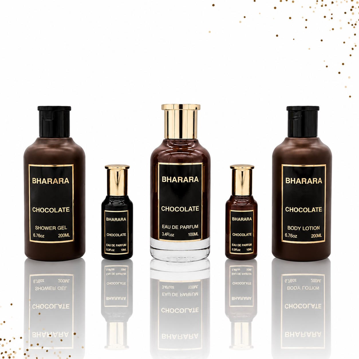 Bharara Chocolate Gift Set 5 PC 3.4 Oz EDP