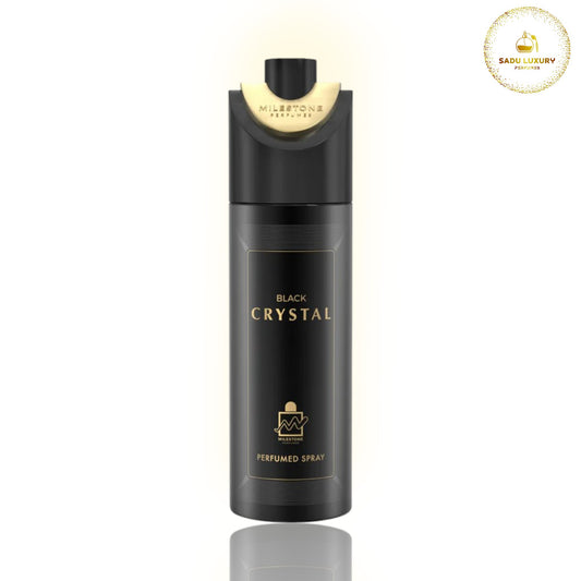 Black Crystal Body Spray By  Milestone 200 Ml