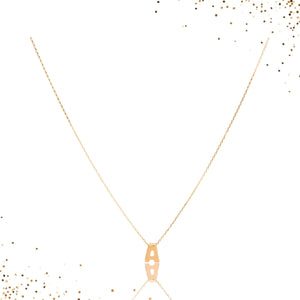 14K Gold Initial Necklaces