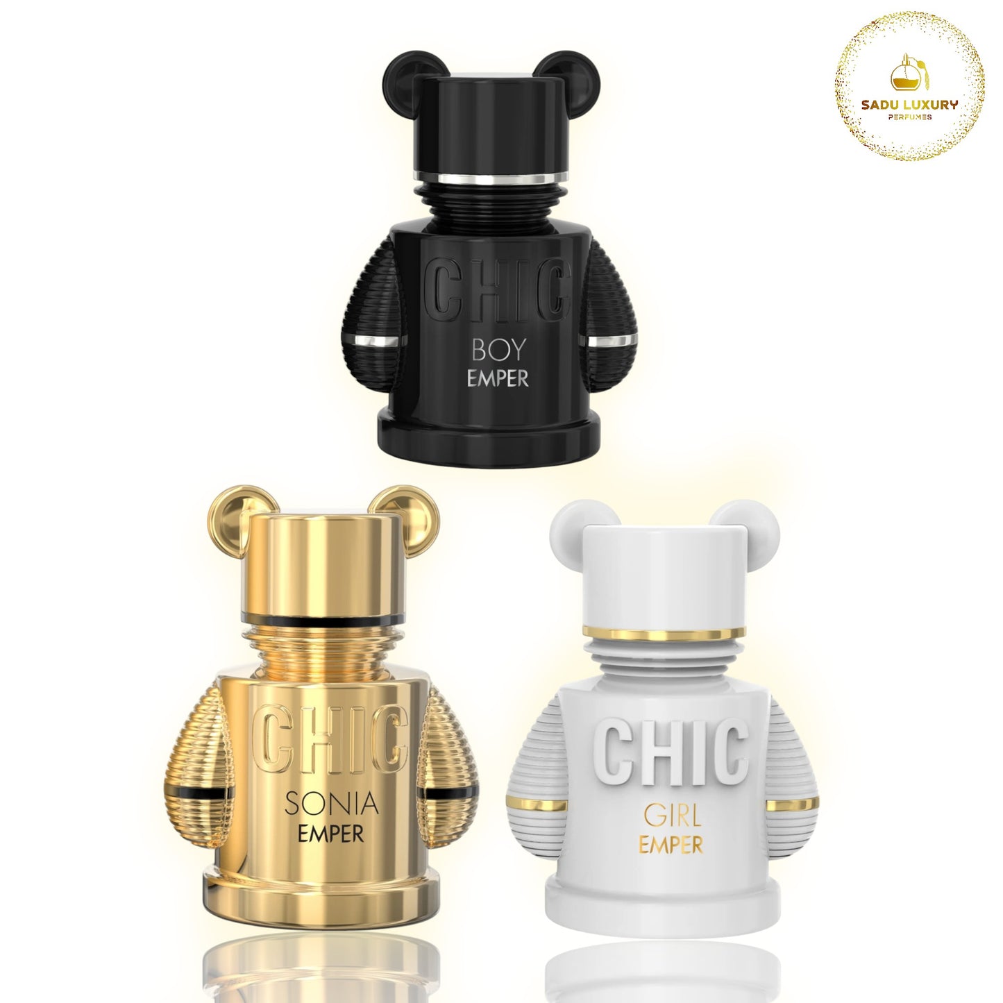 Chic Combo 3 Pcs By Emper 3.4 oz EDP