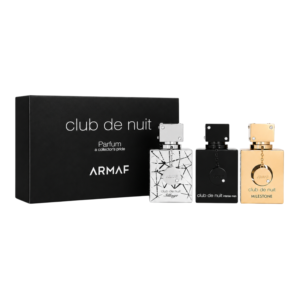 Club De Nuit Gift Set Parfum Collectors Pride By Armaf