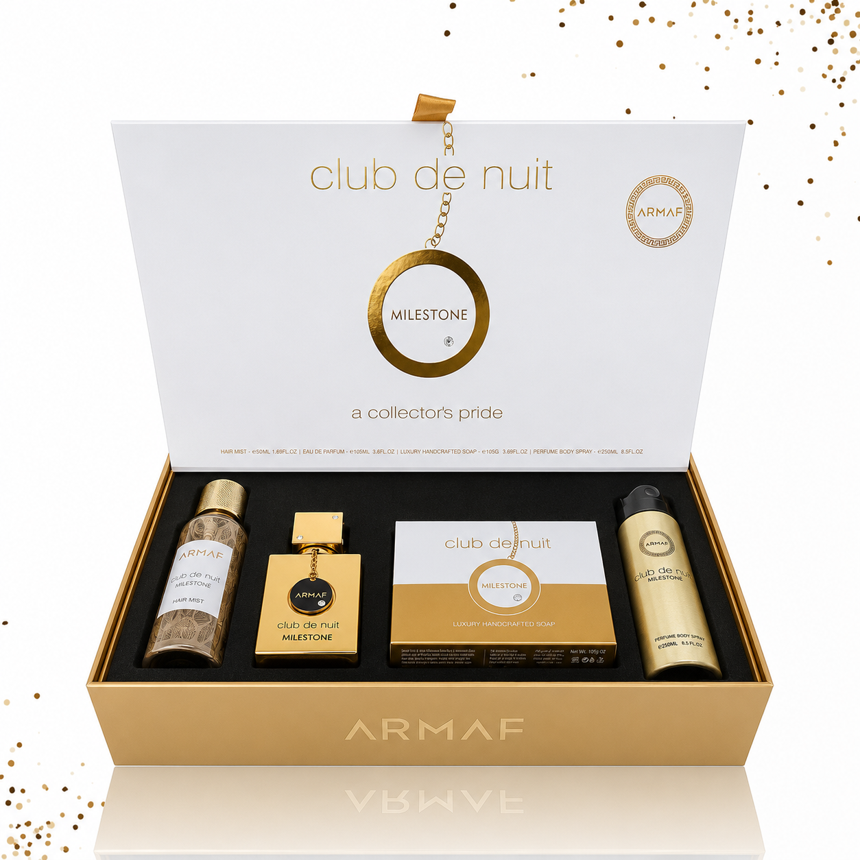 Club De Nuit Milestone Gift Set 4 Pcs By Armaf