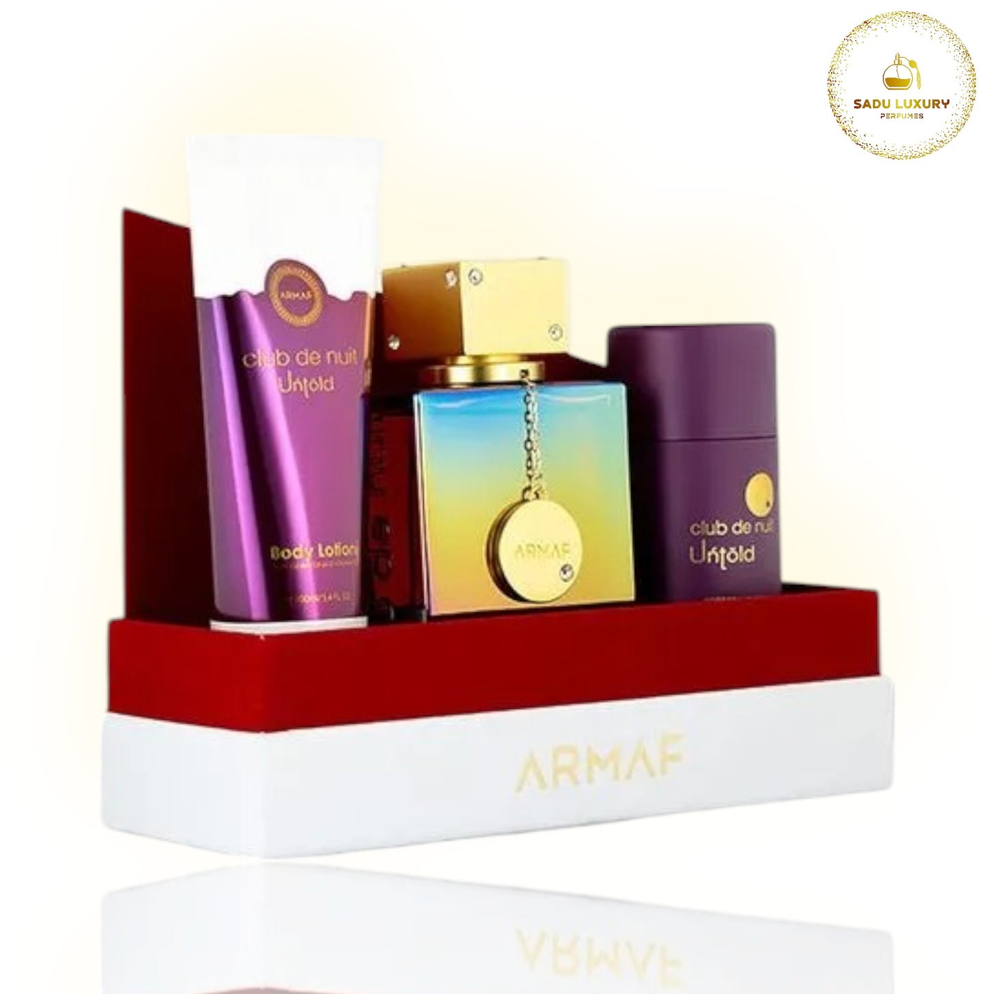 Club De Nuit Untold Gift Set 3 Pcs By Armaf 3.4 Oz EDP