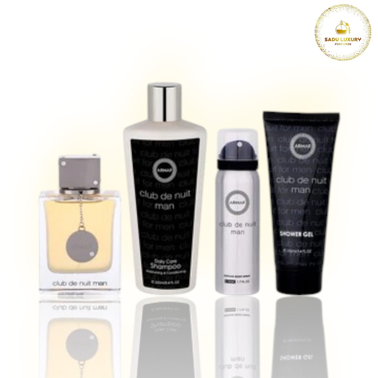 Club de Nuit Men Gift Set 4 Pcs By Armaf 3.4 Oz EDP