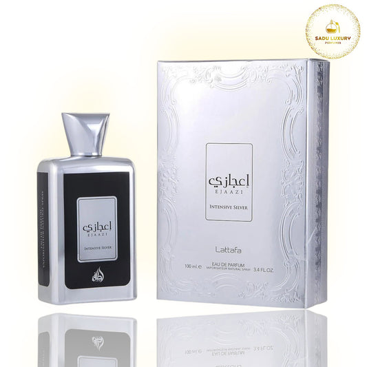 EJAAZI INTENSIVE SILVER EDP-100ML | BY LATTAFA PERFUMES