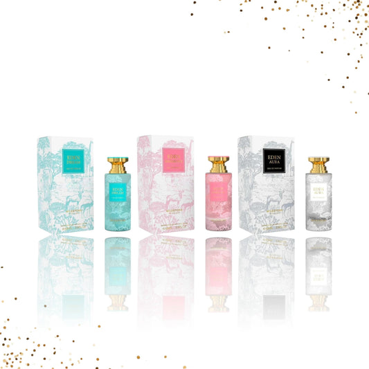 Eden By Milestone Combo 3 Pcs 3.4 Oz EDP