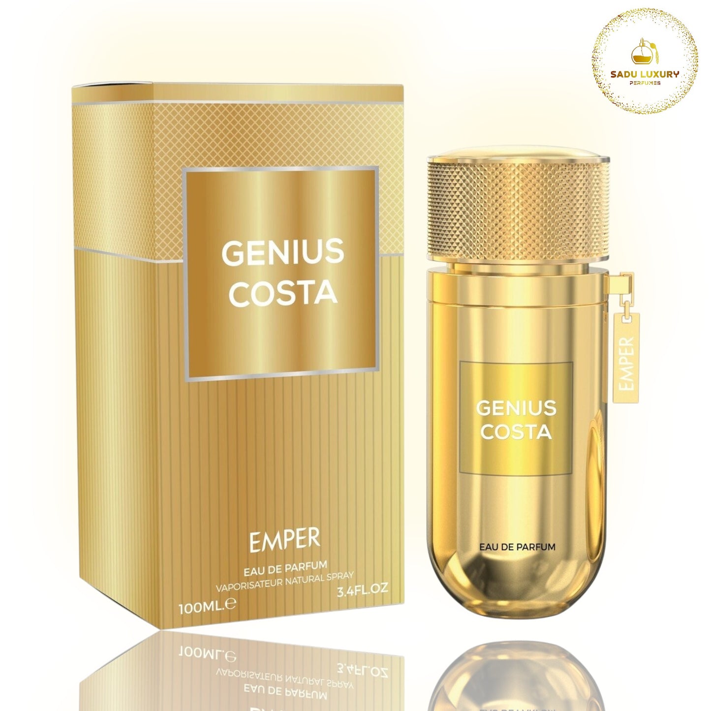 Genius Costa by Emper Eau de Parfum 3.4 Oz