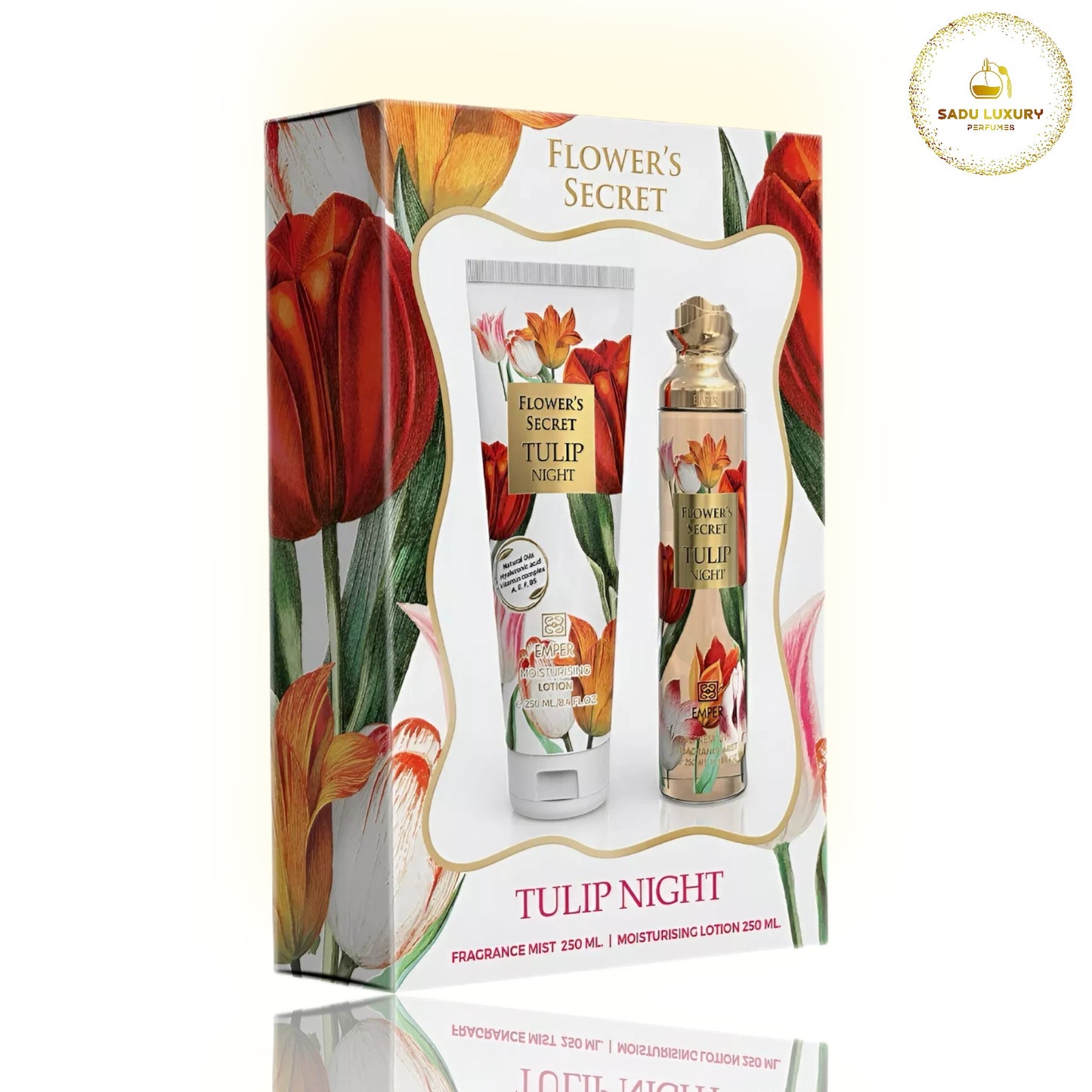 Gift Set Flower's Secret Tulip Night by Emper 2 Pcs