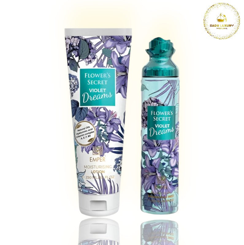 Gift Set Flower's Secret Violet Dreams by Emper 2 Pcs