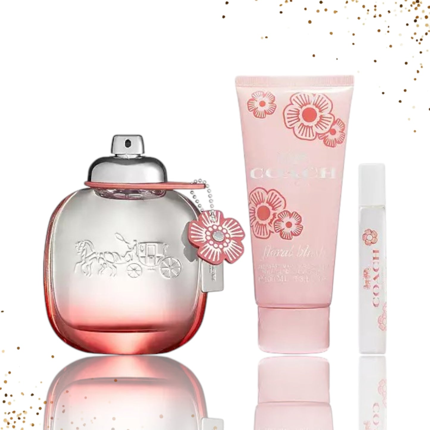 Gift Set Coach Floral Blush 3pcs