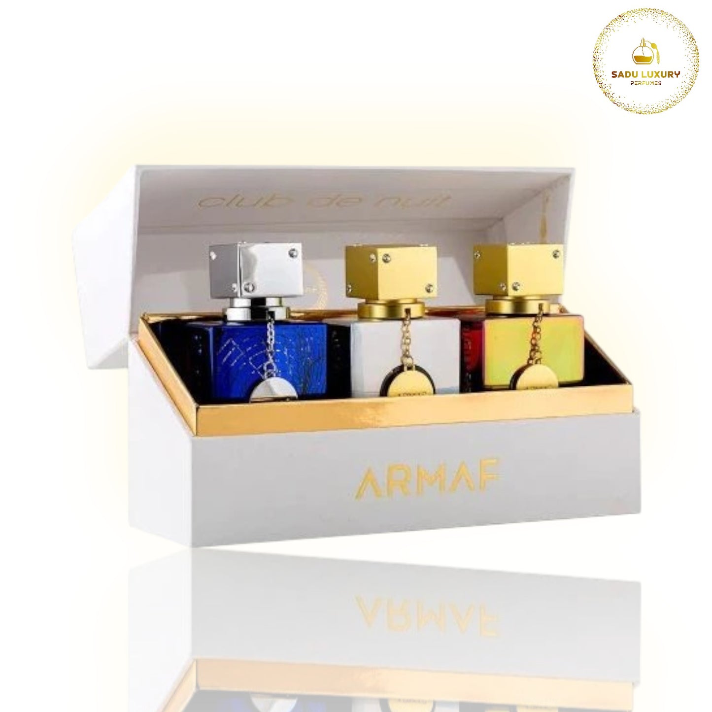 Club De Nuit Gift Set Parfum a Collectors Pride by Armaf EDP 1.0 Oz 30 Ml