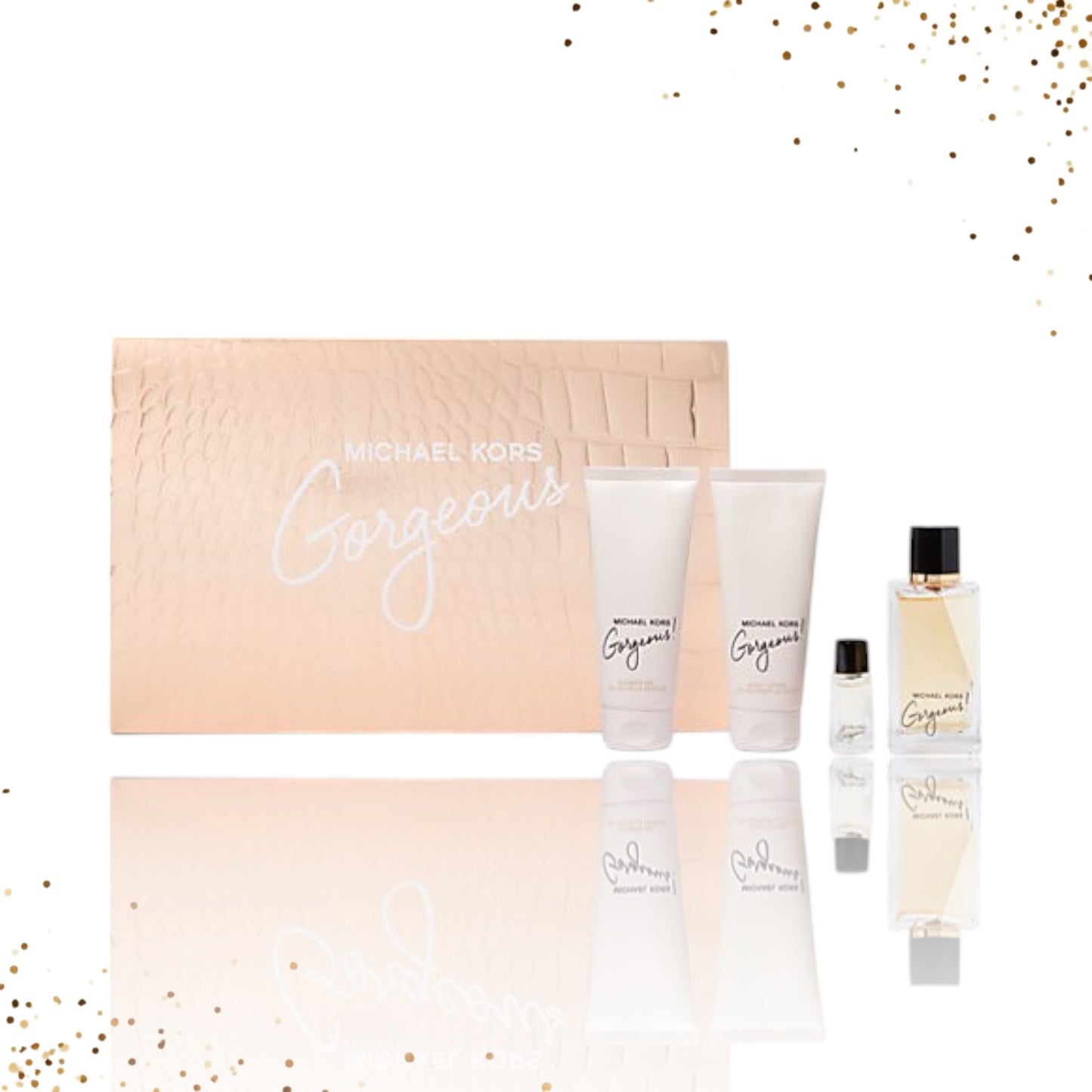 Gorgeous By Michael Kors Gift Set 4 Pcs EDP