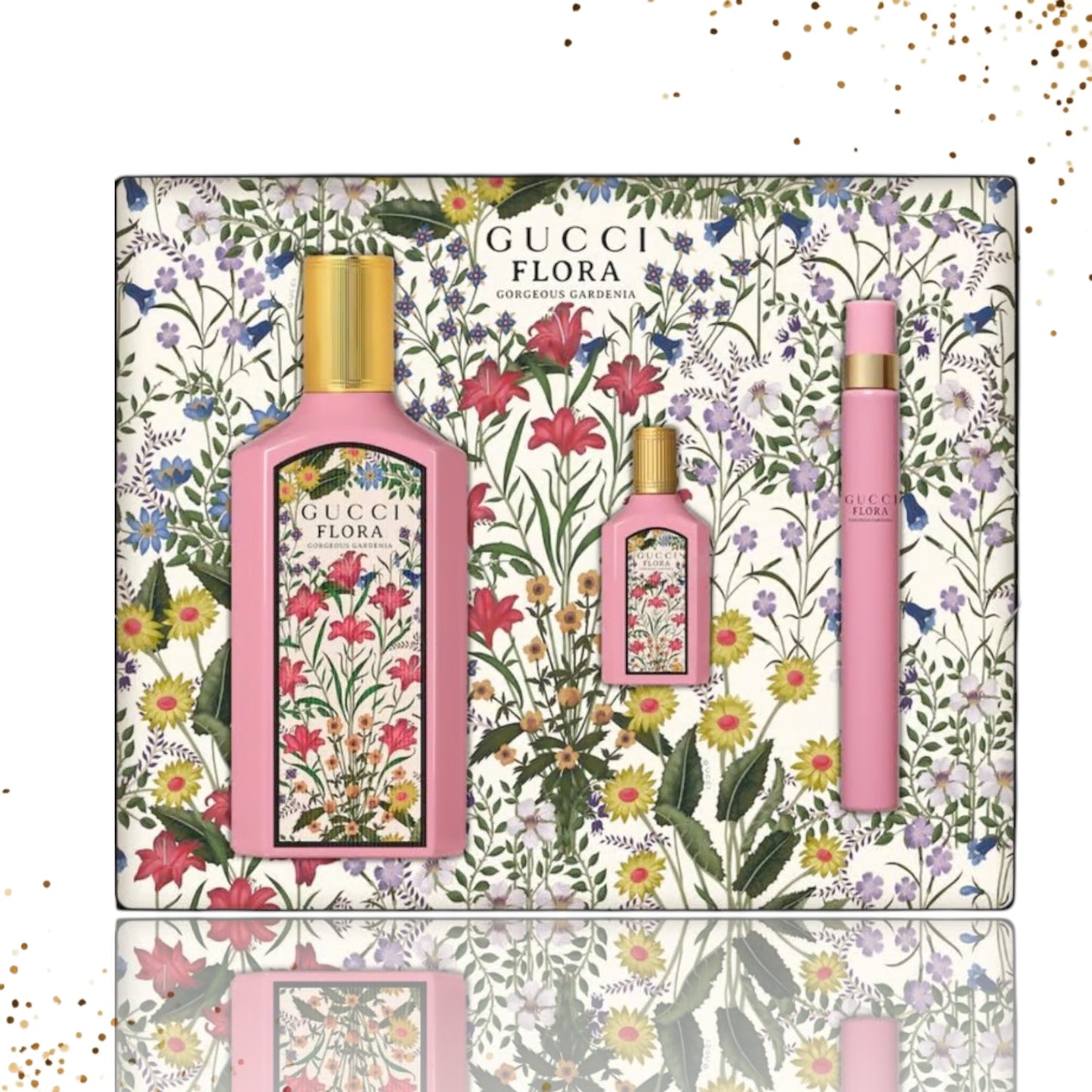Gucci Flora Gorgeous Gardenia 3PC Gift Set For Women
