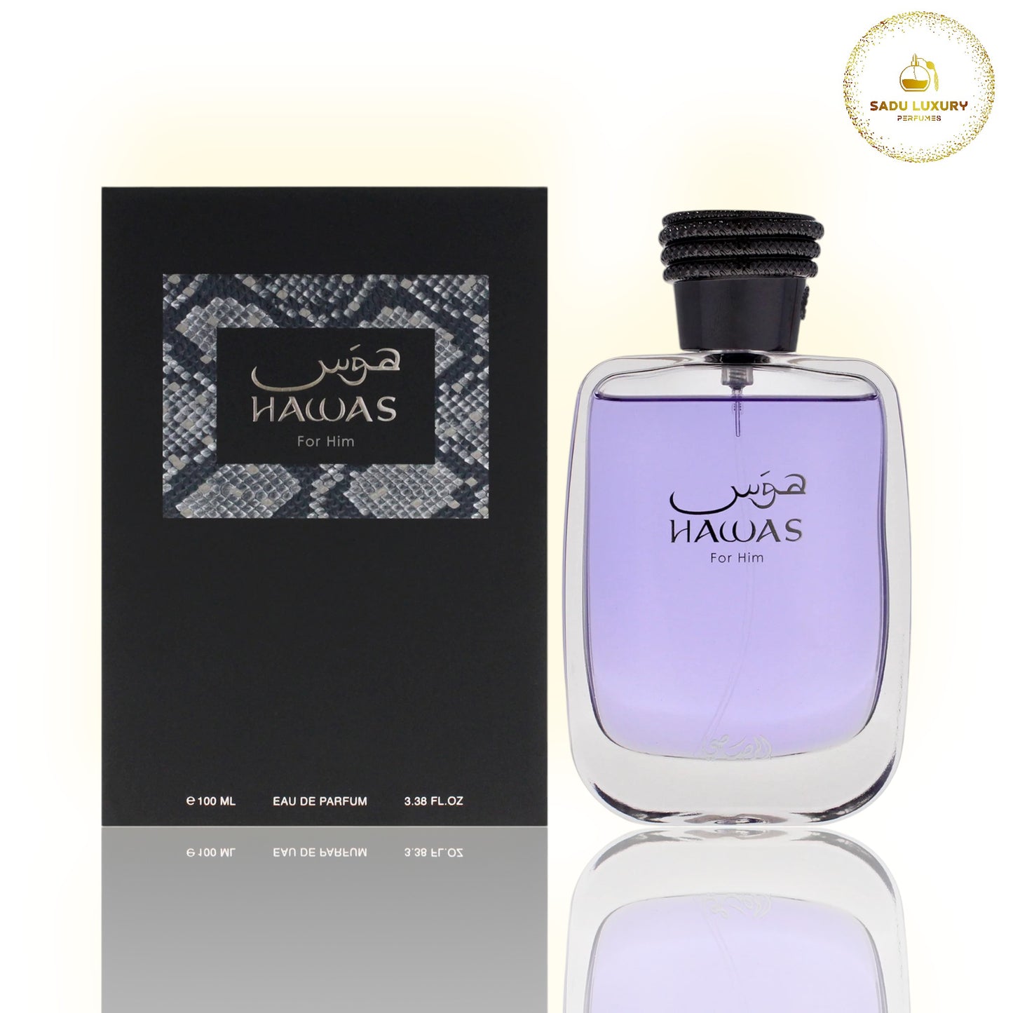 Hawas Eau De Parfum Spray by Rasasi for Men