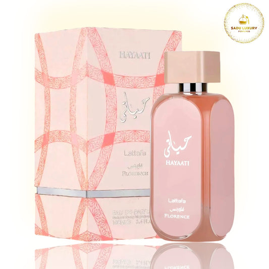 Hayaati Florence By Lattafa for Women's 3.4 Oz Eau de Parfum