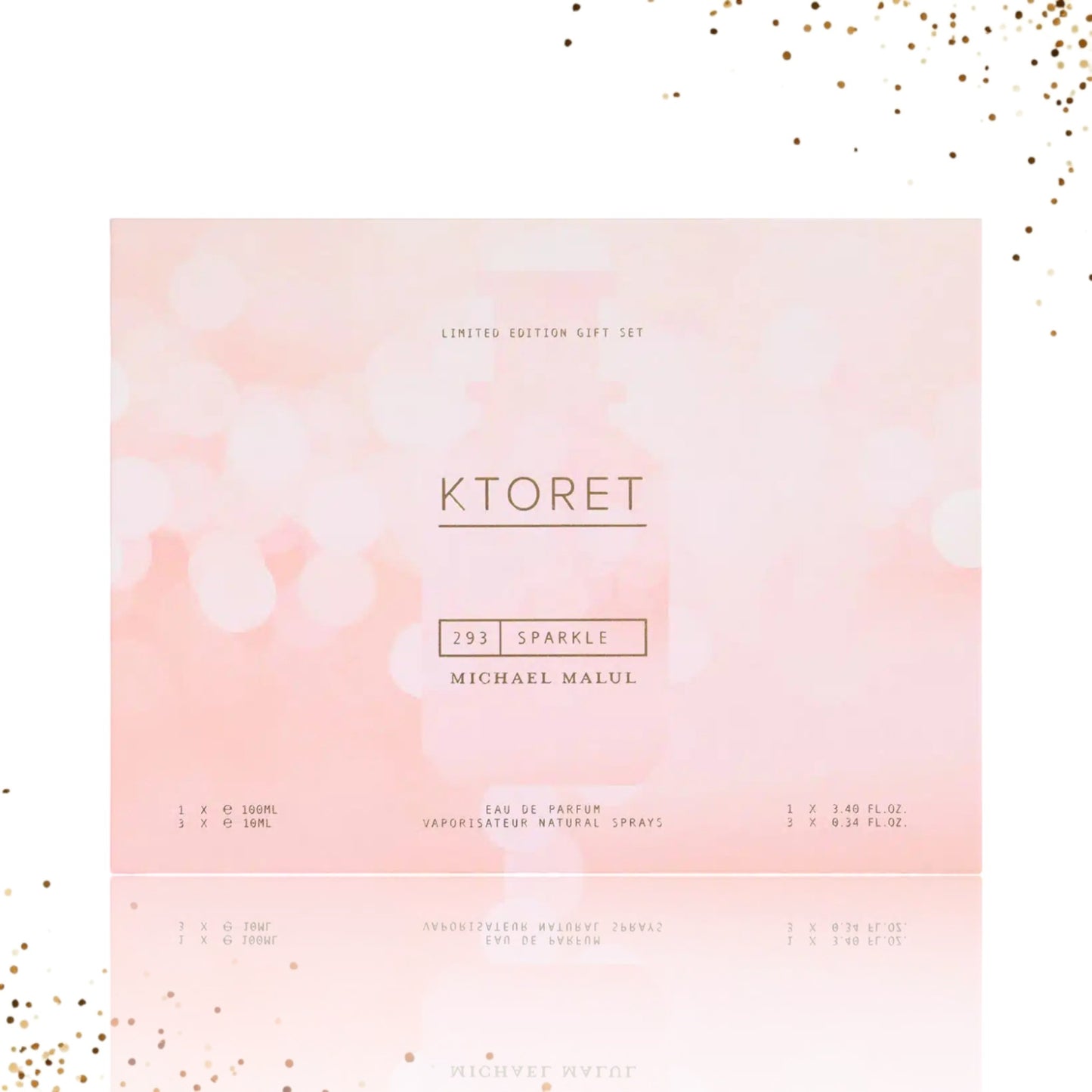 Ktoret 293 Sparkle Gift Set By Michael Malul 4 Pcs EDP