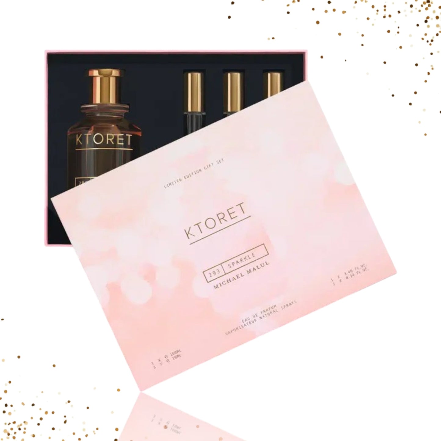 Ktoret 293 Sparkle Gift Set By Michael Malul 4 Pcs EDP