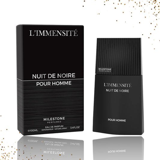 L'Immensite Nuit De Noir Pour Homme By Milestone