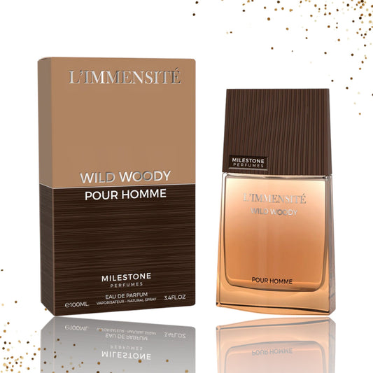 L'Immensite Wild Woody Pour Homme By Milestone