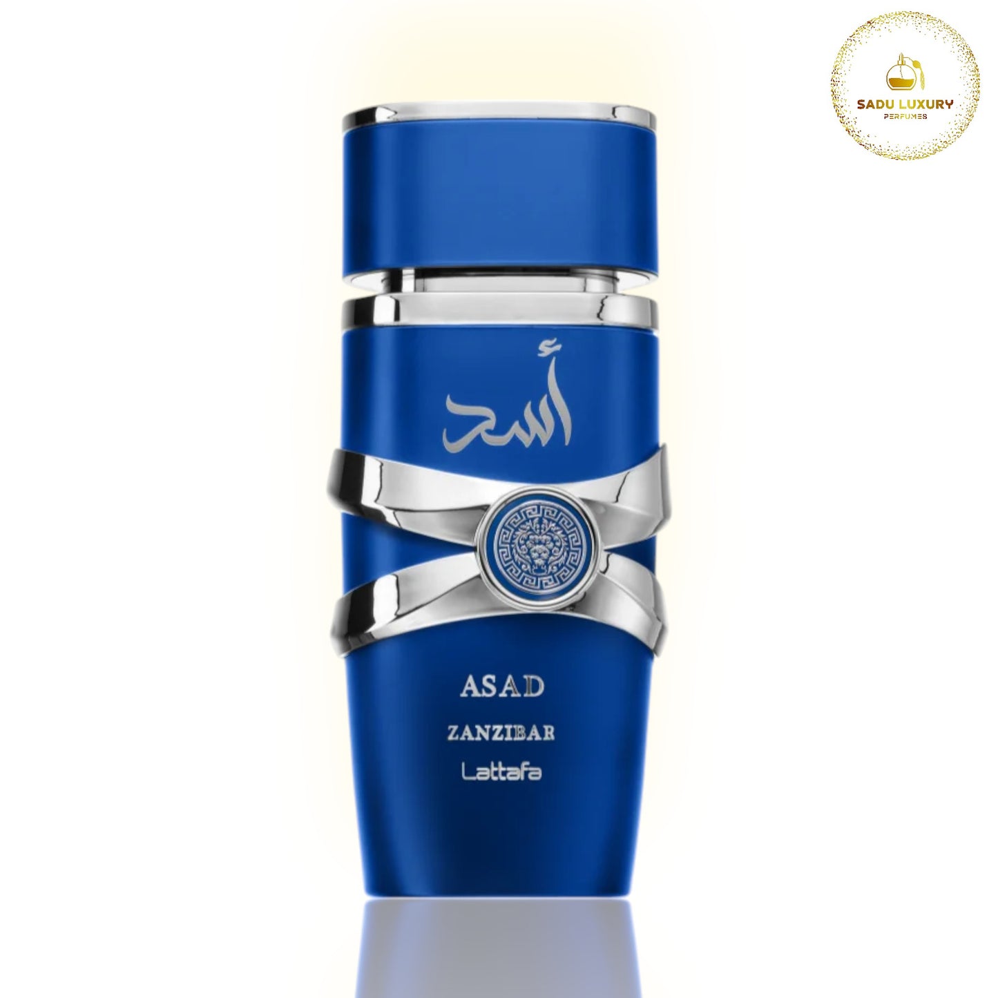 Lattafa Asad Zanzibar for Men Eau de Parfum Spray. 3.4 Ounce