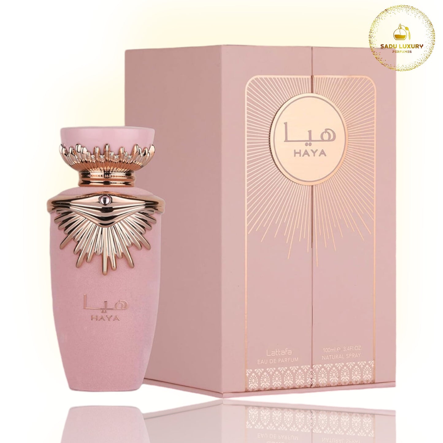 Lattafa Haya Eau De Parfum 3.4 OZ for Women