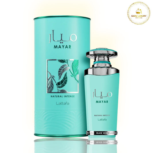 Lattafa Mayar Natural Intense Eau de Parfum Spray for Woman 3.4 Oz