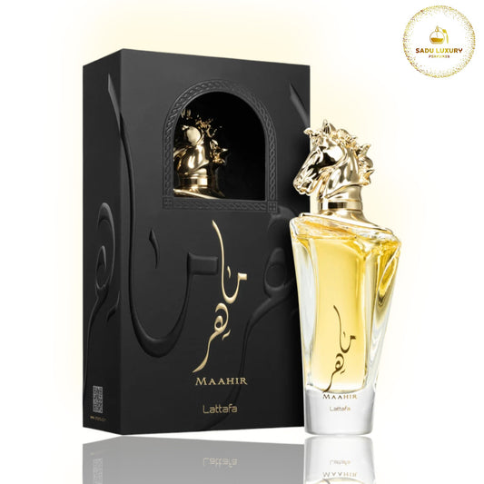 Maahir by Lattafa Perfumes Eau de Parfum - EDP 3.4  oz