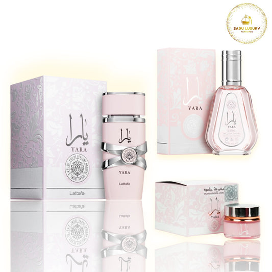Yara By Lattafa and Ard Al Zaafaran Combo 3 Pcs 3.4 Oz EDP