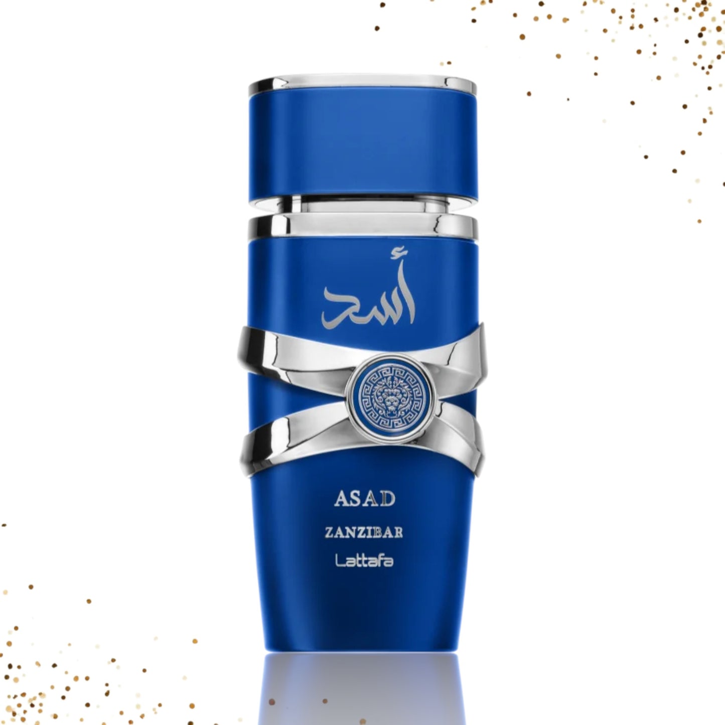 Lattafa Asad Zanzibar for Men Eau de Parfum Spray. 3.4 Ounce