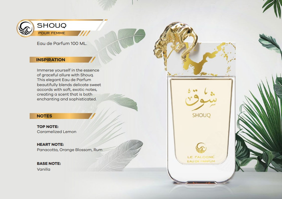 Le Falcone Shouq 3.0 Oz Eau De Parfum