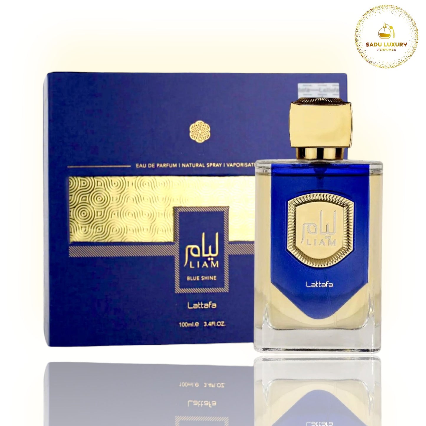 Liam Blue Shine By Lattafa 3.4 Oz