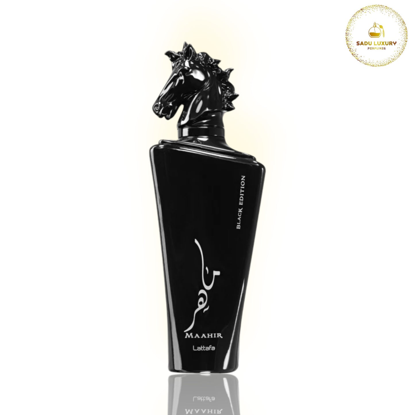 Maahir Black Edition By Lattafa EDP 3.4 oz