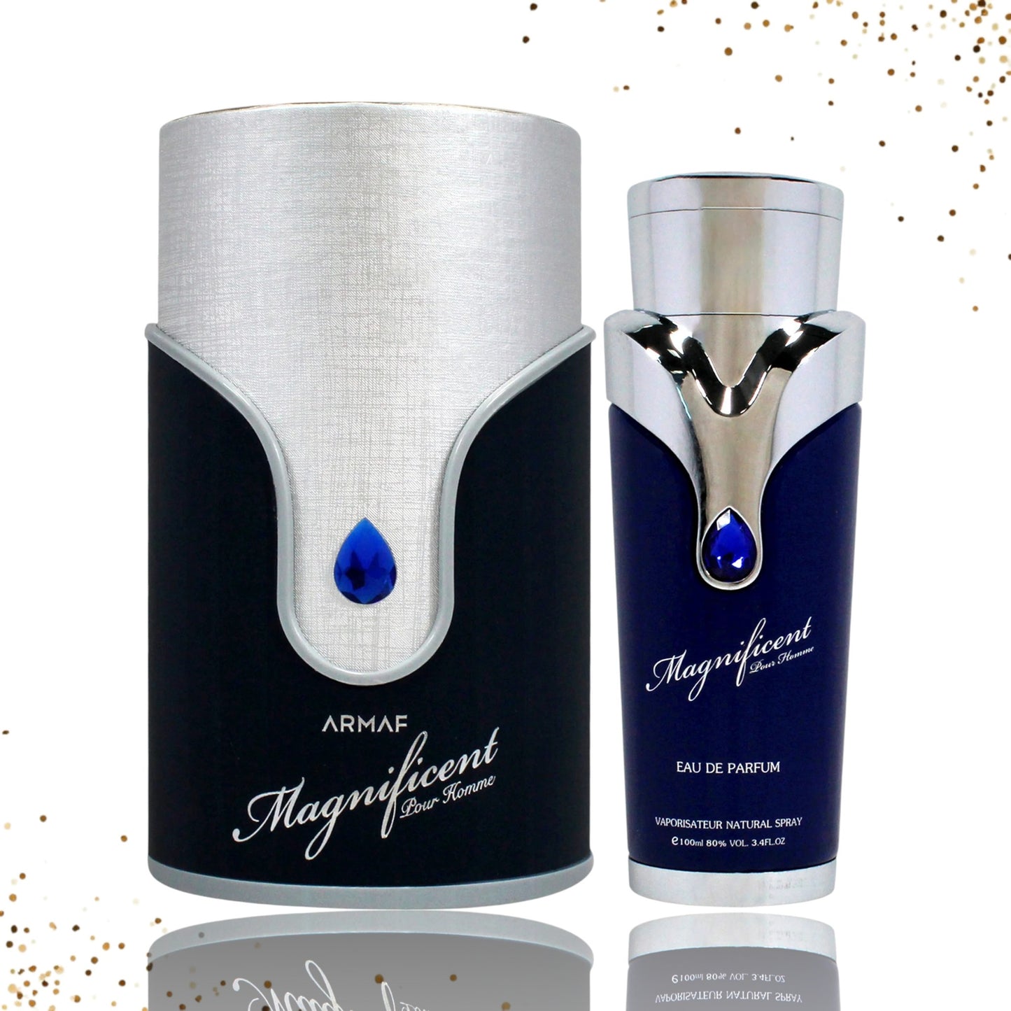 Magnificent Blu By Armaf 3.4 Oz EDP
