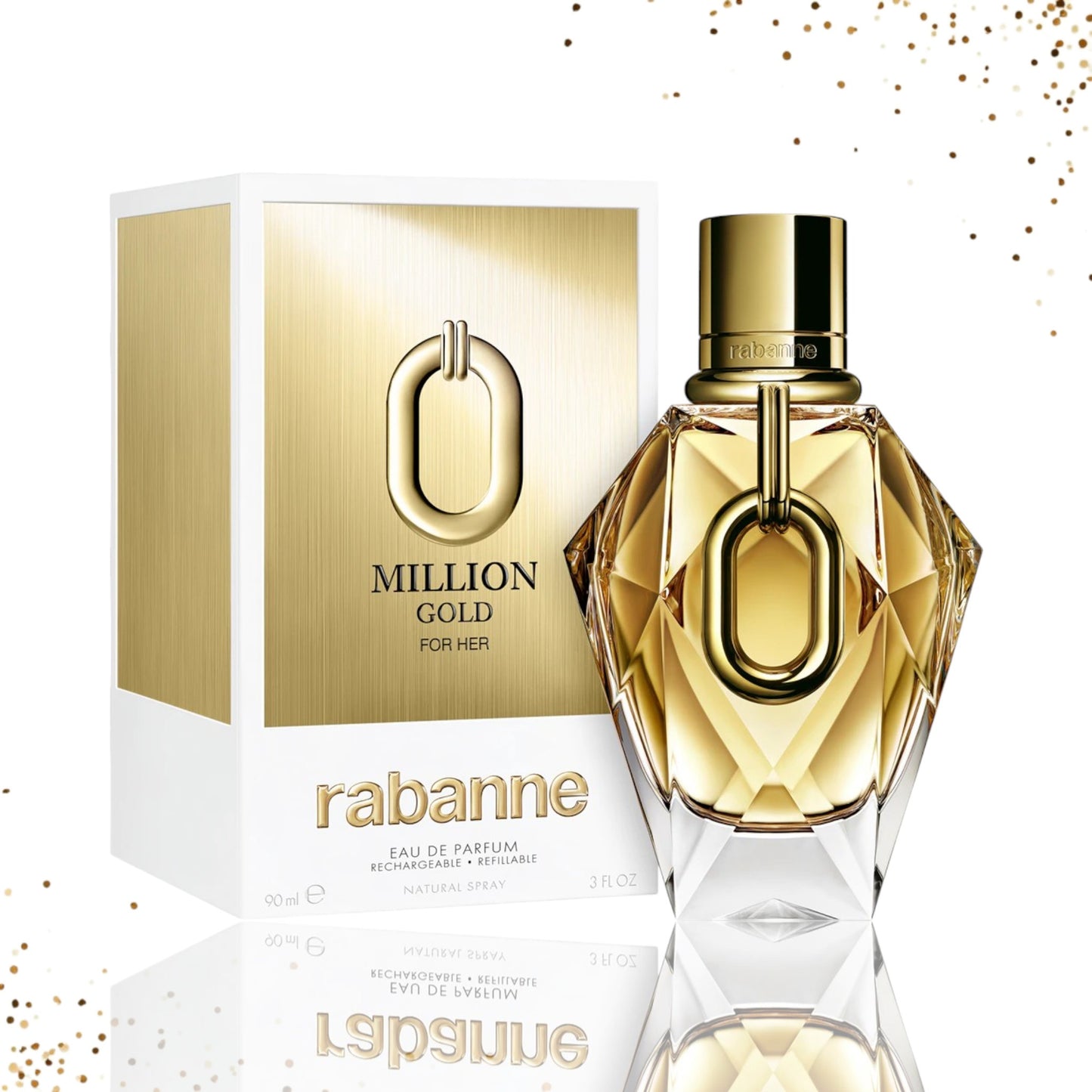 Million Gold For Her By Rabanne 3.0 Oz EDP