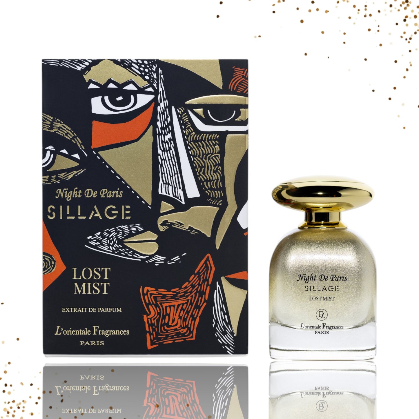 Night De Paris Sillage Lost Mist by Lorientale Fragrances Extrait de Parfum 3.3 oz