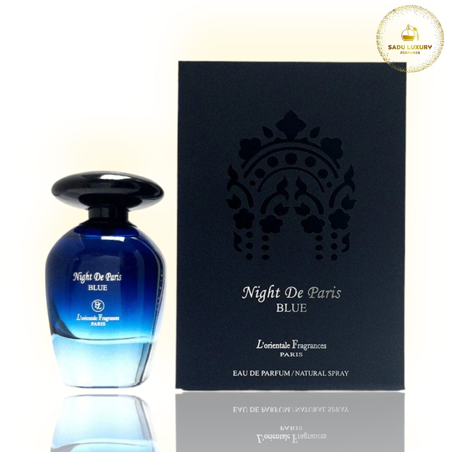 Night De Paris Blue By Lorientale Eau De Parfum 3.4 Oz
