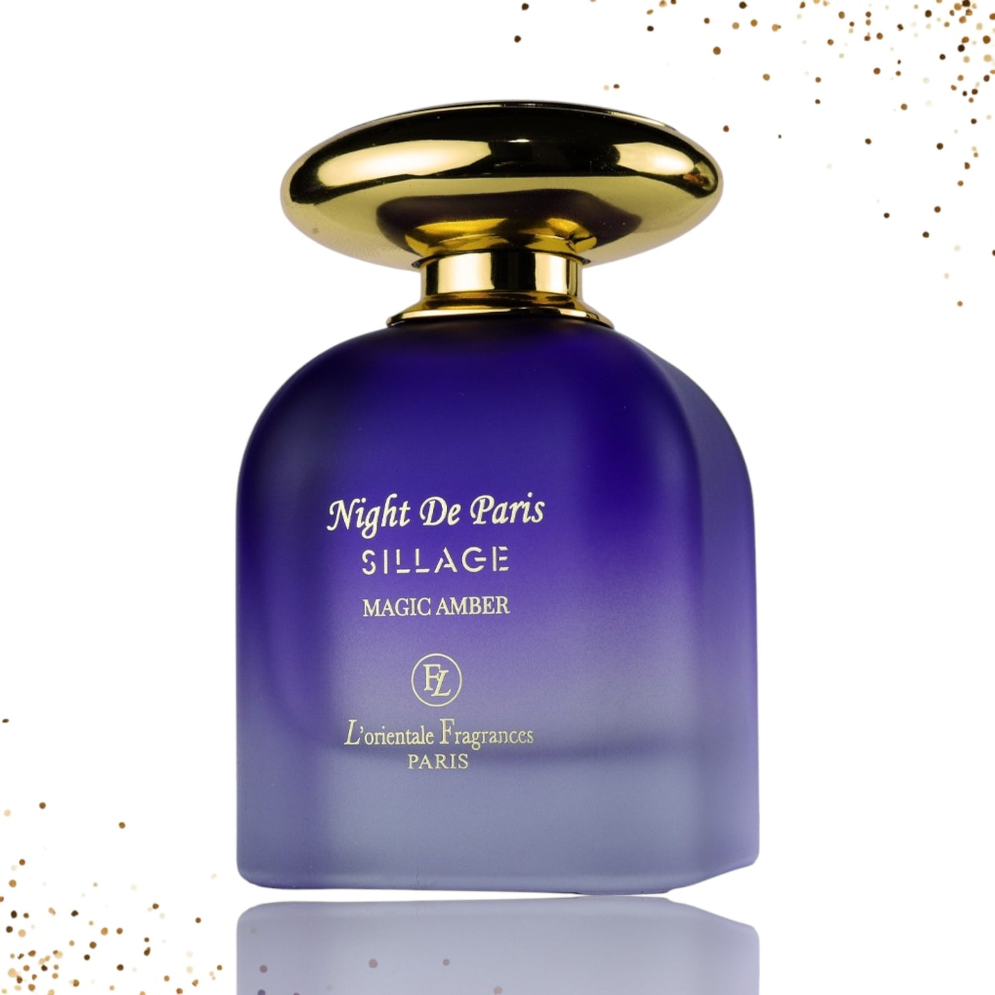 Night de Paris Sillage Magic Amber By Lorientale Fragrances Extrait De Parfum 3.3 oz