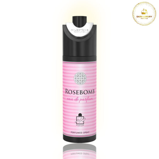 Rosebomb Body Spray By Milestone 200 Ml