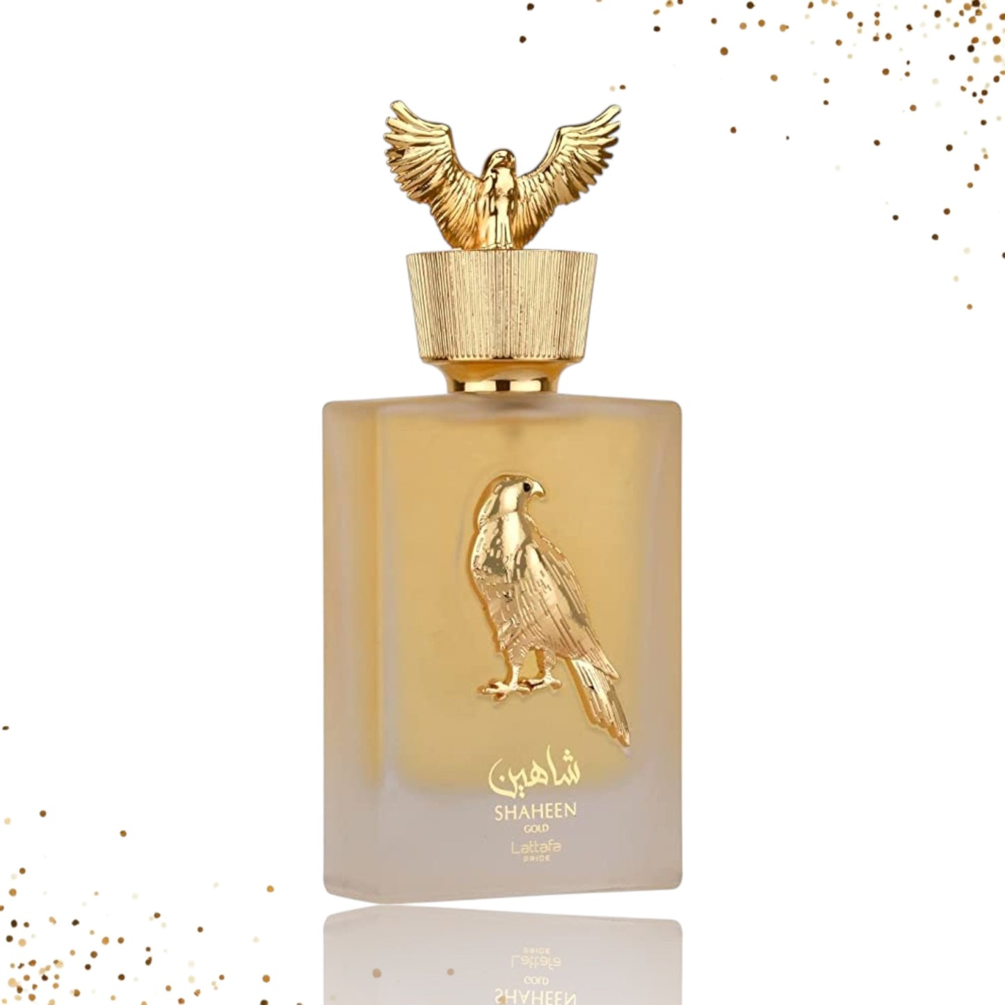 Shaheen Gold by Lattafa Unisex Eau de Parfum Spray, 3.4 Ounce