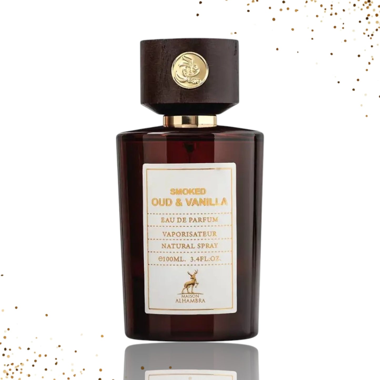 Smoked Oud & Vanilla By Maison Alhambra 3.4 oz EDP